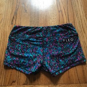 Multicolor Fleo Shorts